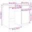 Desk Sonoma 86X49x76 Cm Engineered Wood-332470144