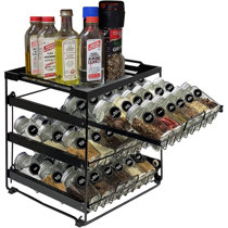 Black Bronx Slimline Spice Rack