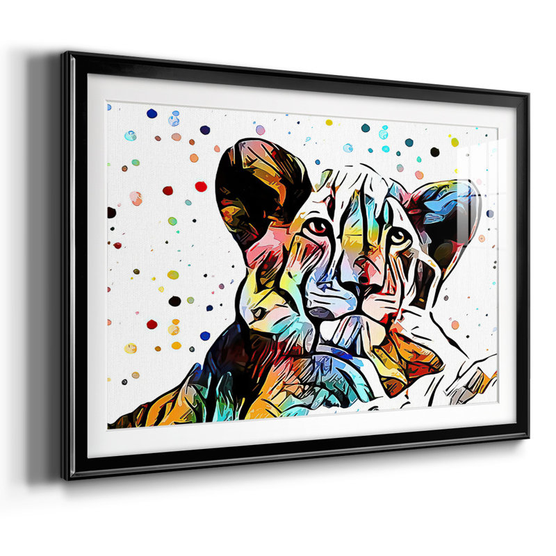 Motley Crew In Color I, impression sur papier, Noir, H 19 po x l 27 po x P 1,5 po