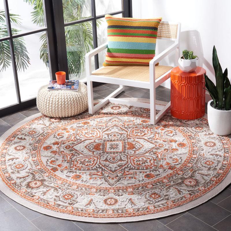 Soheila Performance Oriental Rug, Round 8'