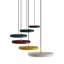 Luminaire suspendu tambour 1 lumière DEL Ivan-1346014555