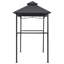 BBQ Gazebo 2.4x1.5x2.55m Anthracite Steel