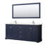 Ensemble de meuble-lavabo double 72 "avec miroir Avery-97875699-98262356