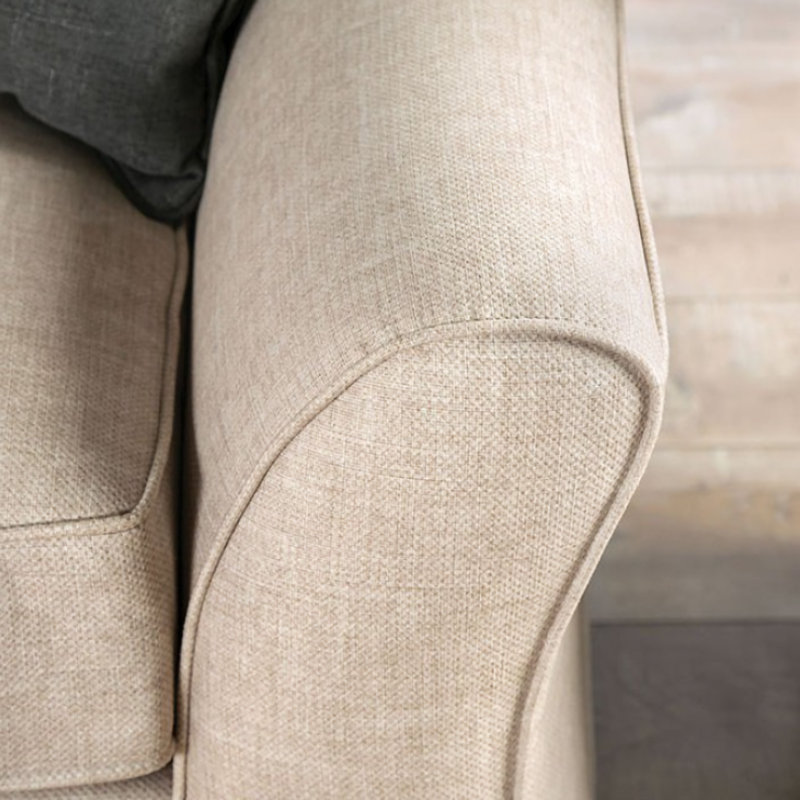 Causeuse Maclaren, Mélange de polyester ivoire