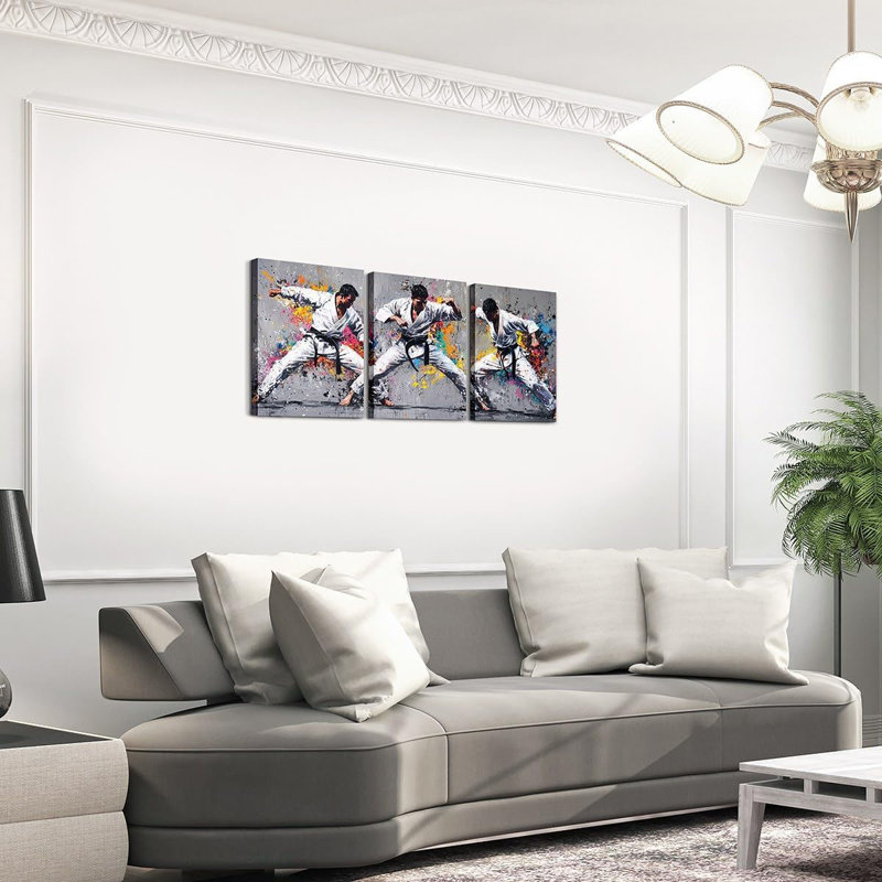 3 Piece Wrapped Canvas Print