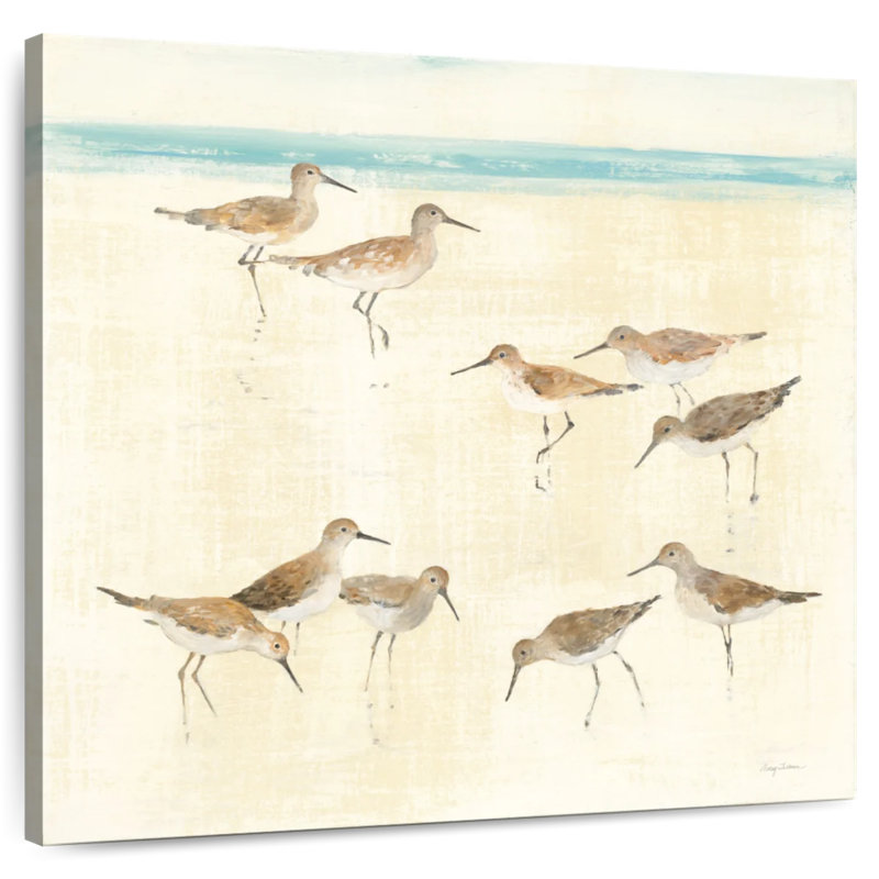 Crowle Sandpipers White, 10" H x 10" W
