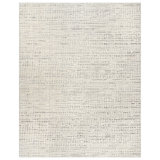 Sydney Vania Modern Abstract Polka Dot Ivory Gray Polyester Indoor Area Rug