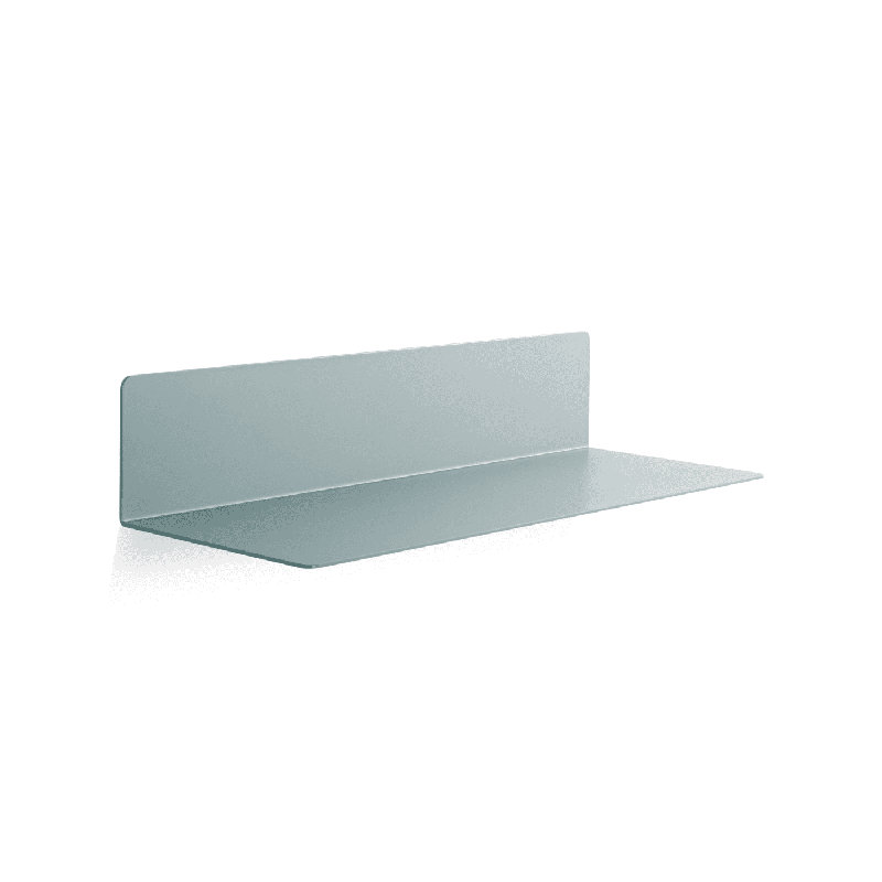 Tablette murale Welf, H 5 po x l 24 po x P 8 po, Bleu aéré