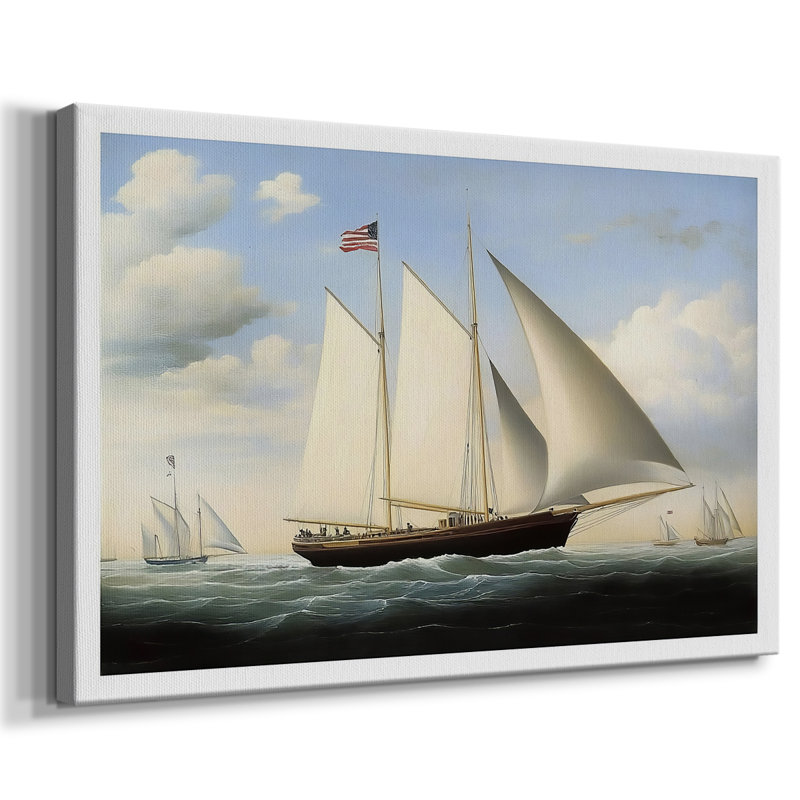 Série Nautical-Cxxxxi - Cavas enveloppés de galerie, 40 x 60