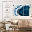 «Amethyst Geode Macro Wall Art», reproduction d'art sur toile-1113027548