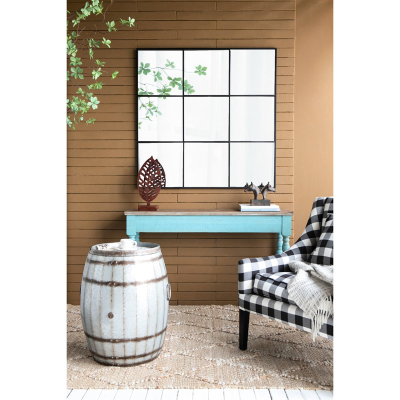 Table d'appoint cylindrique 22,5 x 22,5 x 26 po