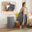 Laundry Hamper And Waste Basket Set-1828900731