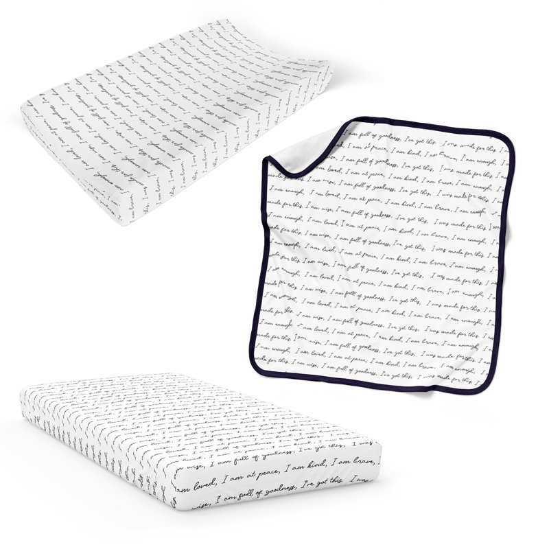 3 - Piece Crib Bedding Set