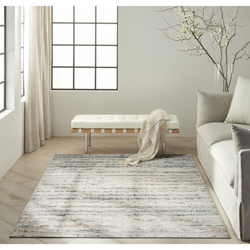 Tapis d'intérieur moderne Calvin Klein CK073, Rectangle 3 pi 11 po x 5 pi 11 po
