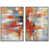 White Floater Framed Canvas