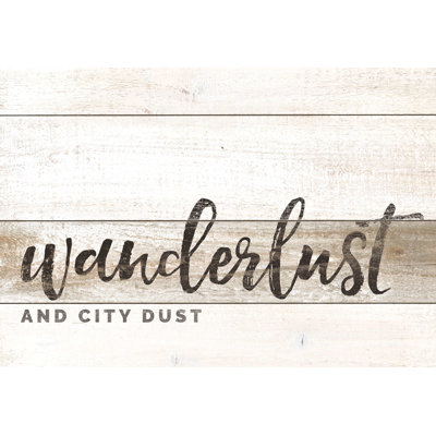Wanderlust Wood - Wrapped Canvas Art Prints