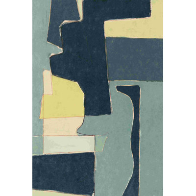 «Blue Note II» par Rob Delamater - reproduction sur toile tendue