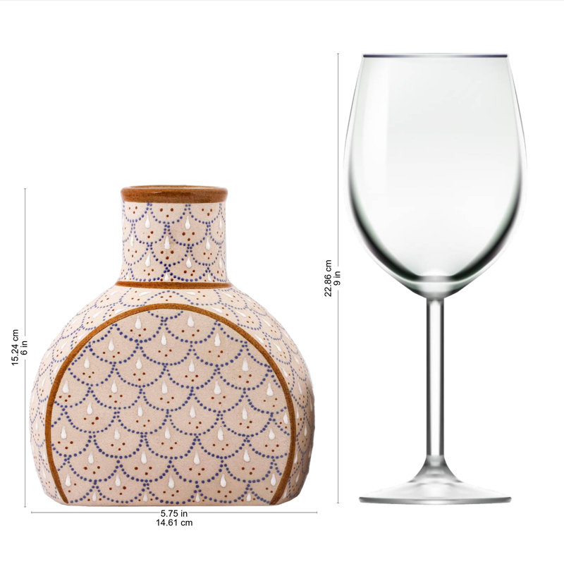 Altair Ceramic 2 - Piece Beverage Dispenser Set