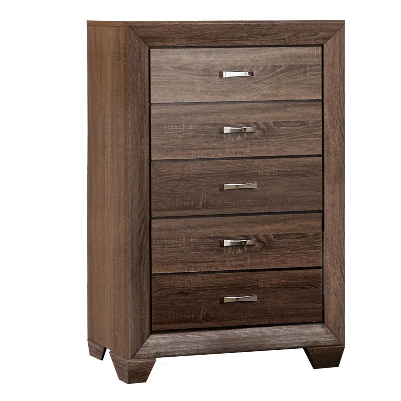 Gussie 33'' W 5 - Drawer Dresser