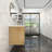 35.44'' Single Bathroom Vanity with Acrylic Top-70056038