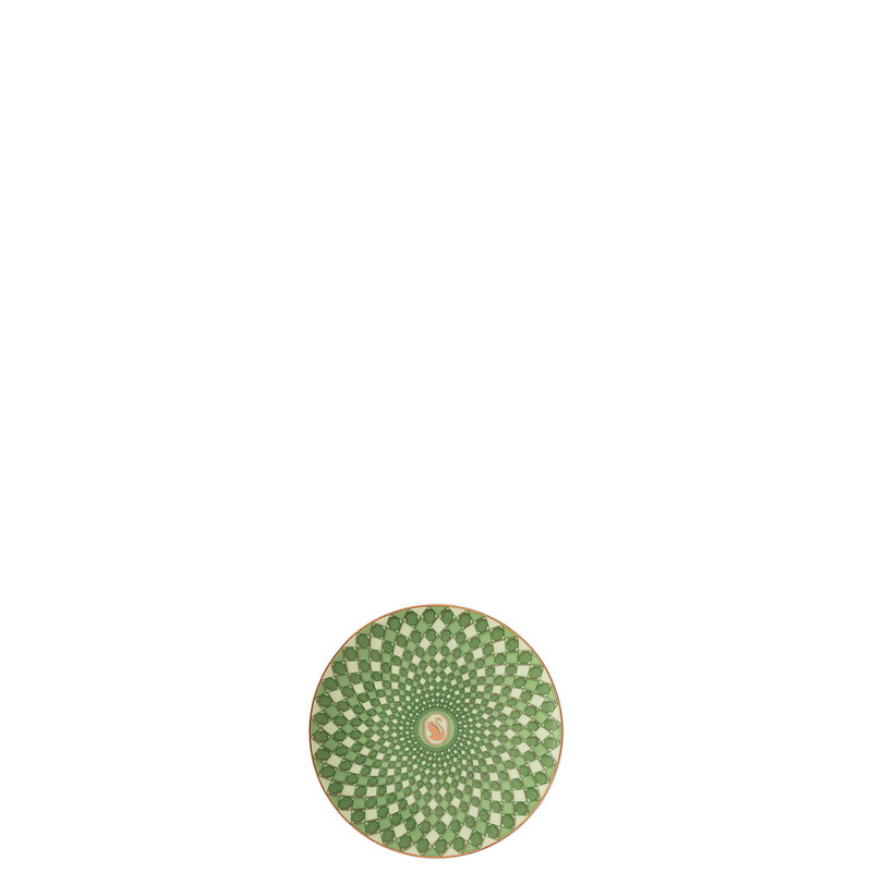 Swarovski Signum - Plate 4 In Fern Green, Green
