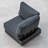 Parker Corner Unit & Footstool in Graphite