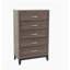 Garde-robe simple en bois 5 pièces