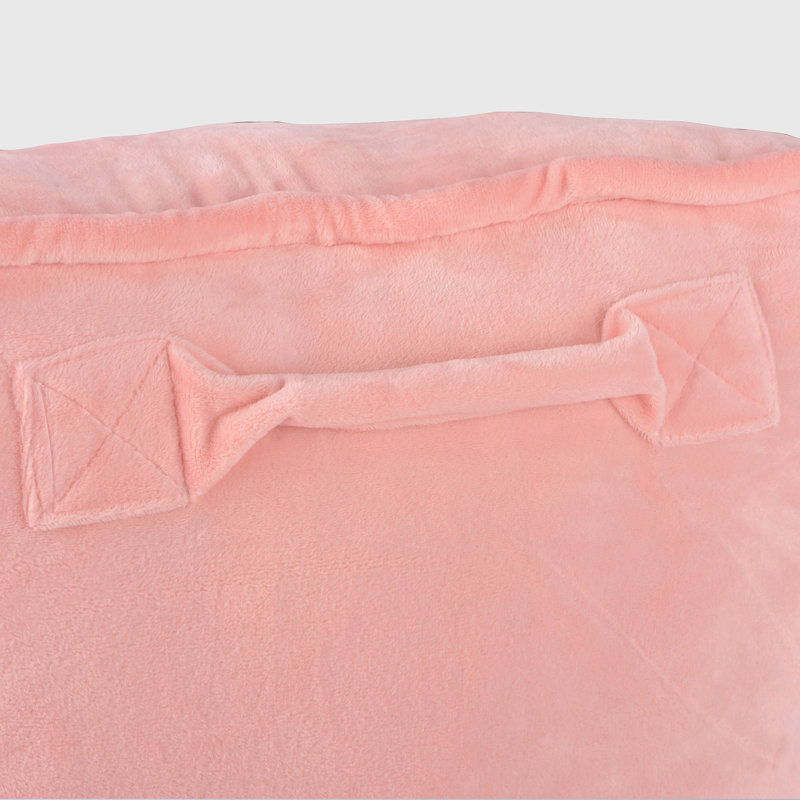 Supersoft Bedrest Pillow Cover & Insert, Rose Quartz