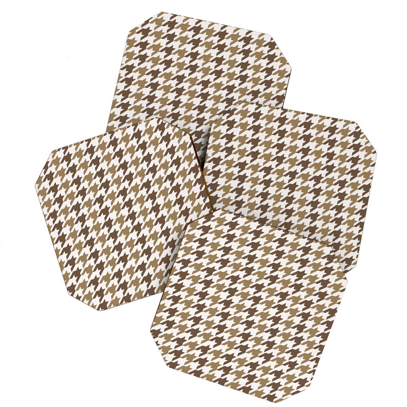 Sous-verre houndstooth classy