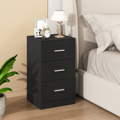 38cm W Manufactured Wood Bedside Table