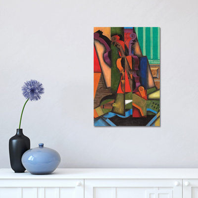Violin and Guitar, 1914 by Juan Gris - 1 Piece Wrapped Canvas Painting