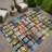 Machine Washable Indoor/Outdoor Chantille ACN2349 Abstract Rug-1972445131
