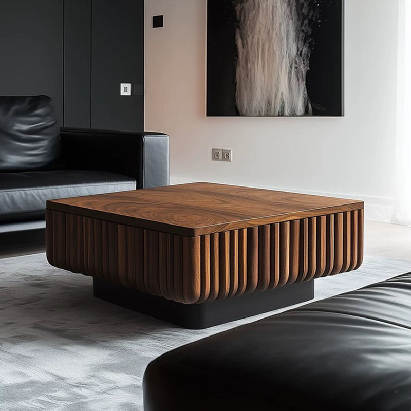 Table basse carrée de style italien