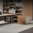 70.87"Modern Luxury High-End Office Desk with Light Strips-173881112