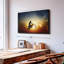 Impression sur toile «Dirt Bike Sunburst»-1949800009