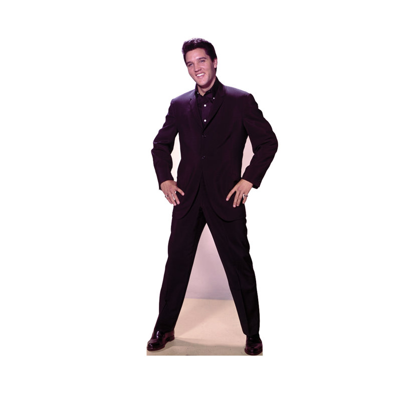 Elvis Presley 73 in. Musicians Cardboard Standup