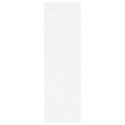 Tapis ivoire touffeté à la main Delane