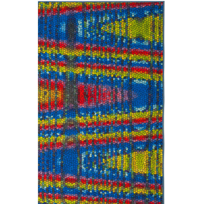 Zavala Aztec Performance Chevron Rug, Rectangle 5'1" x 7'6"