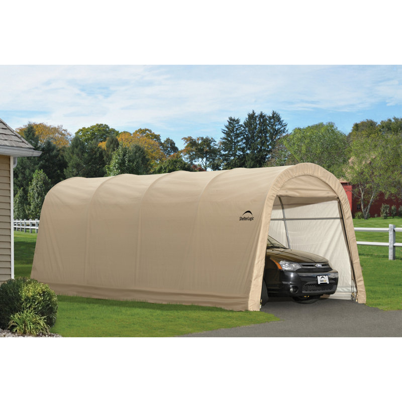 Autoshelter Roundtop 10 X 20 Ft., 95.86" H x 121.28" W x 237.56" D