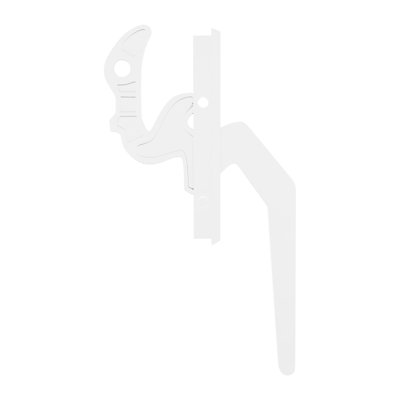 Brixwell 34-95-29 Casement Handle Bright White Finish