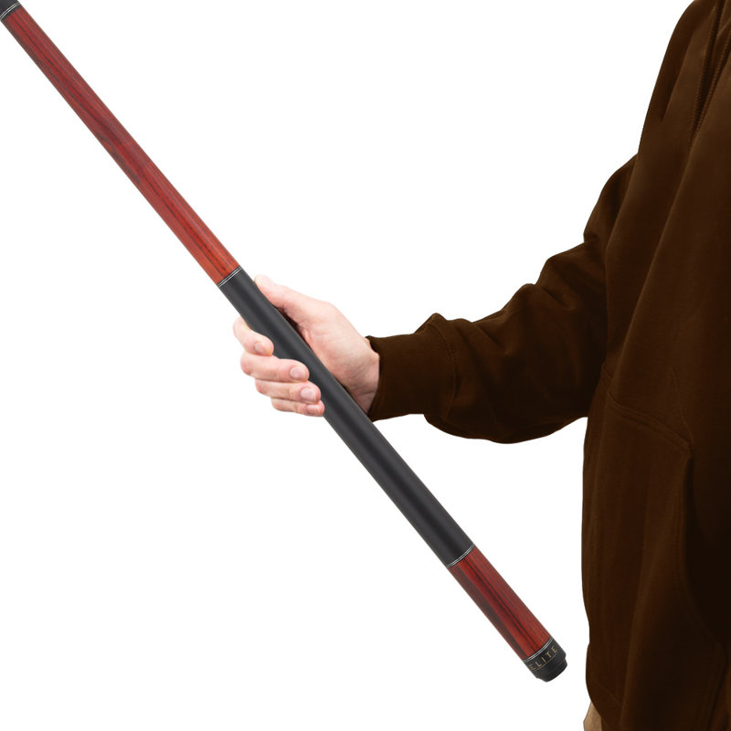 4'11" Prestige Pool Cue, 21 oz, Black Burgundy