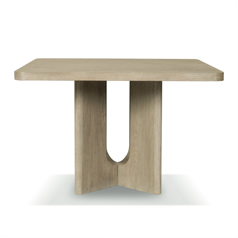 Doloros Counter Height Dining Table, Oak Wood