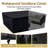 𝗡𝗼-𝗔𝘀𝘀𝗲𝗺𝗯𝗹𝘆 𝗖𝗵𝗮𝗶𝗿𝘀, 8-Person Patio Furniture Set Wicker Outdoor Sectional Seating Group Outside Conversation Sofa With Cushions-1268427342-1268427345-1268427346
