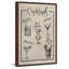 «Cocktail menu» par Eyre Tarney - impression encadrée-21669339