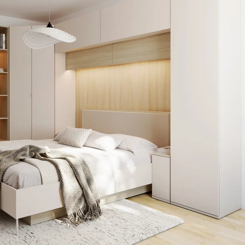 Charlie 17 Hanging Cabinet Wall-Mounted Storage, 73cm H x 213cm W x 46cm D