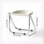 Chaise pliante usagée Home Transparent Ins Retro Office Leisure