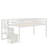 Loft Bed With Staircase , White