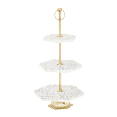 Stoneware Tiered Stand