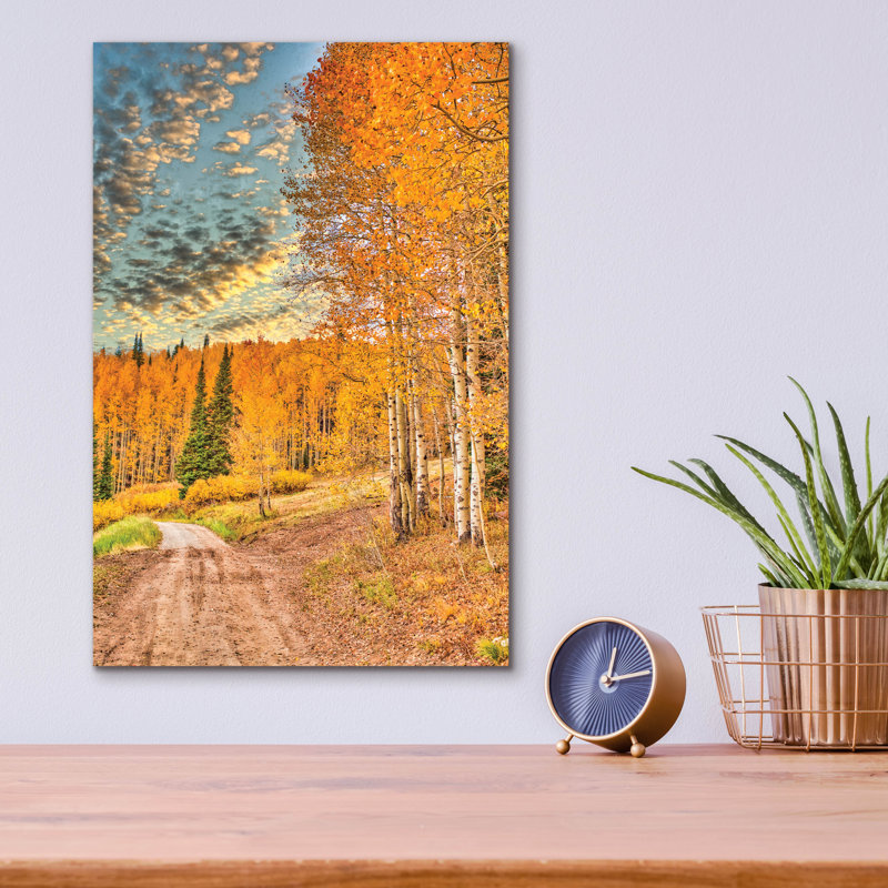 «Jackson Hole» par Mark A Paulda, art mural en verre acrylique, H 16 po x l 12 po x P 0,13 po
