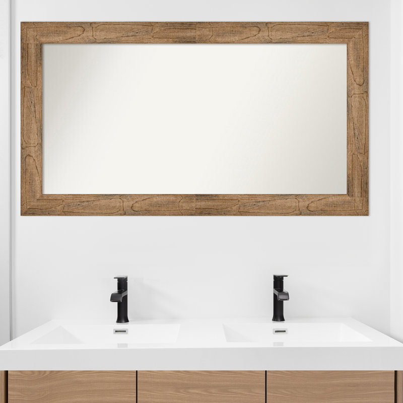 Timmy Solid Wood Wall Mirror, Rectangle, 26.5" x 47.5"